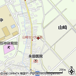 新潟県阿賀野市山崎322周辺の地図