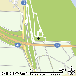 阿賀野川フラワーライントイレ３周辺の地図