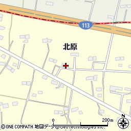 福島県相馬市椎木北原443周辺の地図