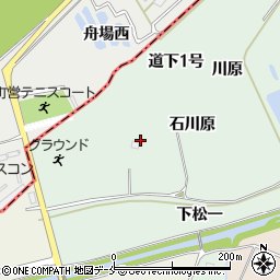 福島県伊達市保原町中瀬道上１号周辺の地図