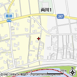 早川牛乳店周辺の地図