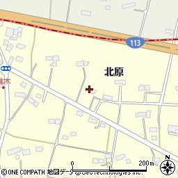 福島県相馬市椎木北原38周辺の地図