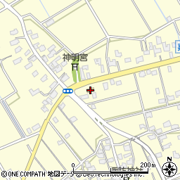 サークルＫ新潟嘉瀬店周辺の地図