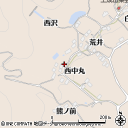 福島県伊達郡桑折町成田西中丸73周辺の地図