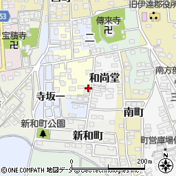 福島県伊達郡桑折町新吉町2丁目6周辺の地図