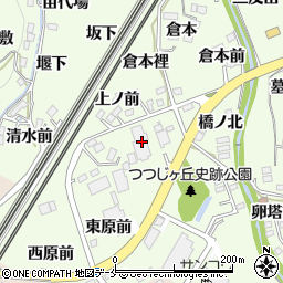 株式会社福島北桑運輸周辺の地図