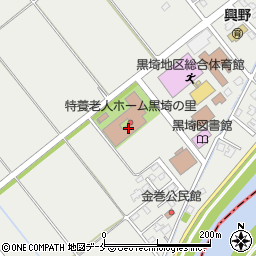 新潟南福祉会　黒埼の里老人デイサービスセンター周辺の地図