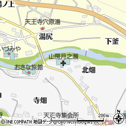 福島県福島市飯坂町北原7周辺の地図