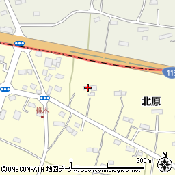 福島県相馬市椎木北原317-1周辺の地図