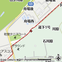 福島県伊達市保原町中瀬道上２号18周辺の地図