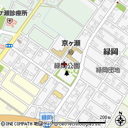 阿賀野市京ケ瀬児童館周辺の地図