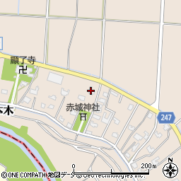 仲村果樹園周辺の地図