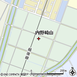 新潟県新潟市西区内野崎山周辺の地図