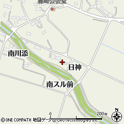 福島県新地町（相馬郡）駒ケ嶺（日神）周辺の地図