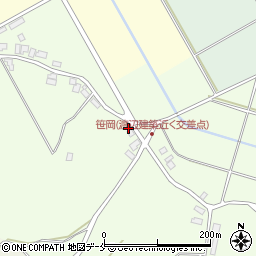 新潟県阿賀野市笹岡1315周辺の地図