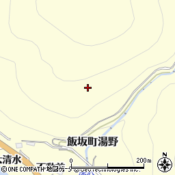 福島県福島市飯坂町湯野不動林周辺の地図