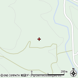 福島県伊達市梁川町白根成山25周辺の地図