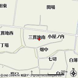 福島県新地町（相馬郡）駒ケ嶺（三貫地南）周辺の地図