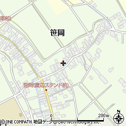 新潟県阿賀野市笹岡1038周辺の地図