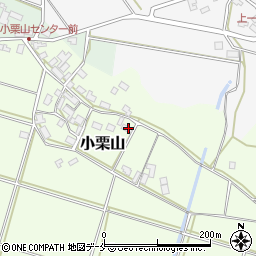 新潟県阿賀野市小栗山674周辺の地図