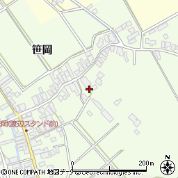新潟県阿賀野市笹岡1183周辺の地図