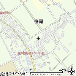 新潟県阿賀野市笹岡1036周辺の地図