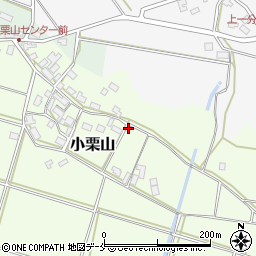 新潟県阿賀野市小栗山582周辺の地図