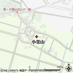 新潟県阿賀野市小栗山690周辺の地図