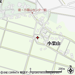 新潟県阿賀野市小栗山386周辺の地図