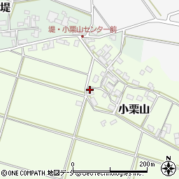新潟県阿賀野市小栗山385周辺の地図