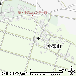 新潟県阿賀野市小栗山385-1周辺の地図