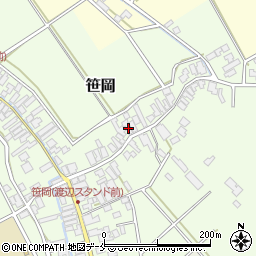 新潟県阿賀野市笹岡1044周辺の地図