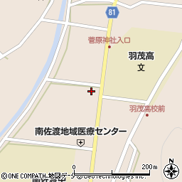 新潟交通佐渡株式会社　タクシー部羽茂営業所周辺の地図