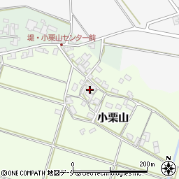 新潟県阿賀野市小栗山391周辺の地図