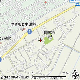 新潟寺泊線周辺の地図