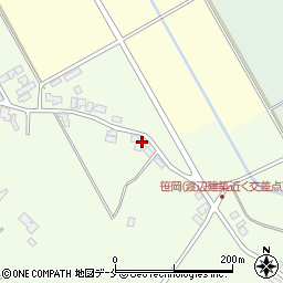 新潟県阿賀野市笹岡1243周辺の地図