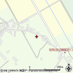 新潟県阿賀野市笹岡1244周辺の地図