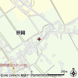 新潟県阿賀野市笹岡1078周辺の地図