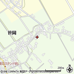 新潟県阿賀野市笹岡1197周辺の地図