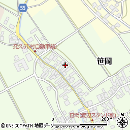 新潟県阿賀野市笹岡1013周辺の地図