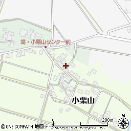 新潟県阿賀野市小栗山551周辺の地図