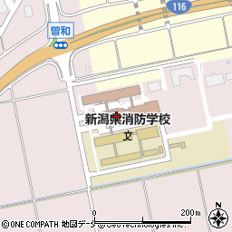 新潟県新潟市西区曽和100周辺の地図
