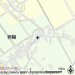 新潟県阿賀野市笹岡1198周辺の地図