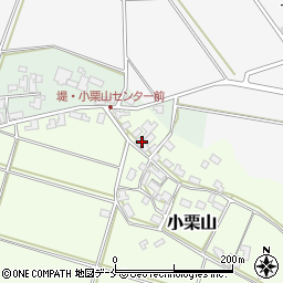 新潟県阿賀野市小栗山550周辺の地図