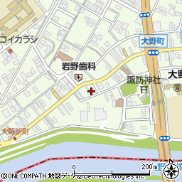 上新田屋仕出し店周辺の地図