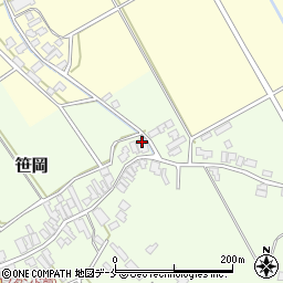 新潟県阿賀野市笹岡1096-2周辺の地図