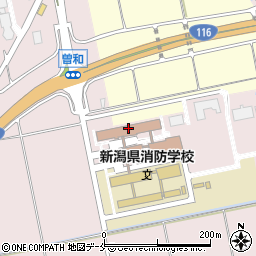 新潟県立教育センター　教育支援課教育企画班周辺の地図