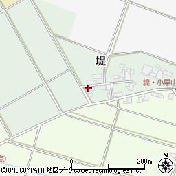 新潟県阿賀野市堤152周辺の地図