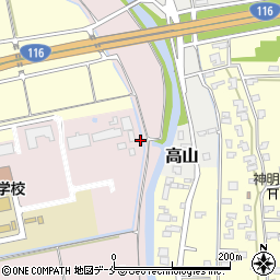 新潟県新潟市西区曽和1406周辺の地図