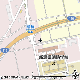 新潟県新潟市西区曽和327周辺の地図